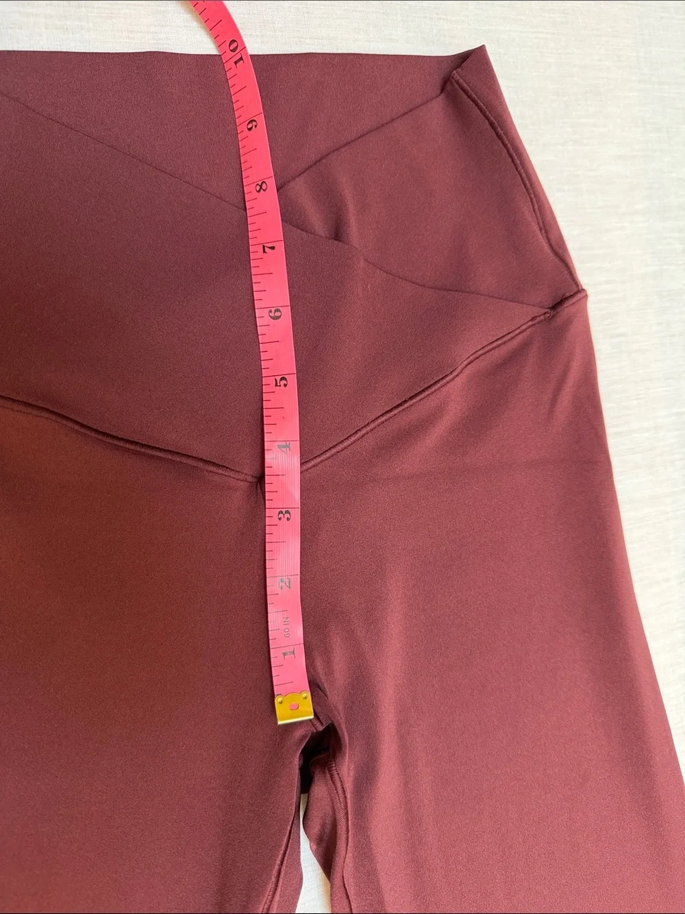 OFFLINE By Aerie Real Me Flare Hi-Rise Leggings Yoga Pants Cool Berry